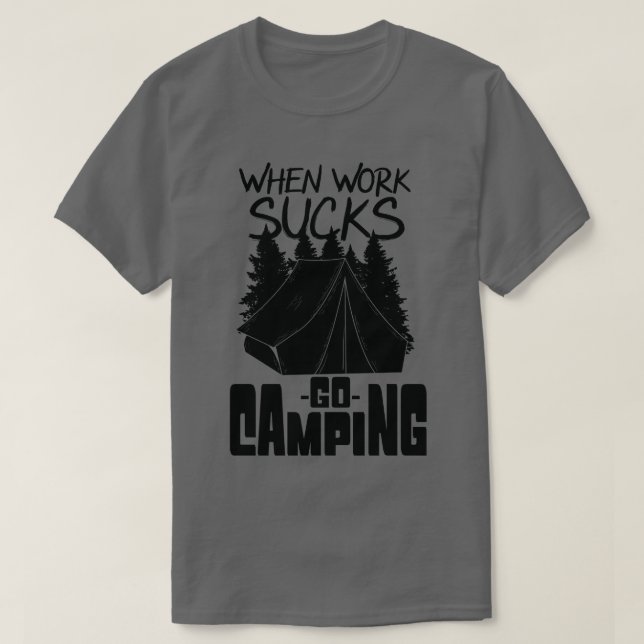 CAMPING 5 T-Shirt (Design vorne)