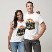 Camping-Abenteuer-T-Shirt