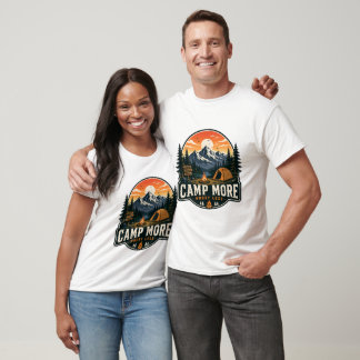 Camping-Abenteuer-T-Shirt T-Shirt
