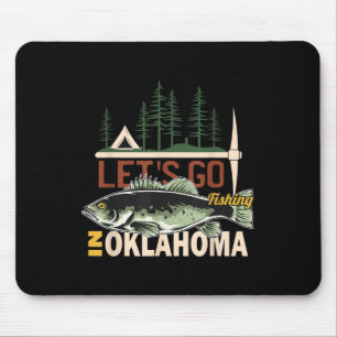 Camping-Angeln in Oklahoma - Natur Oklahoma Fisch Mousepad
