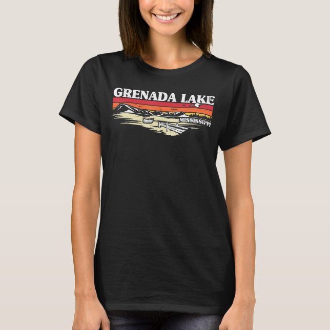 Camping Angeln T-Shirt (Vorderseite)