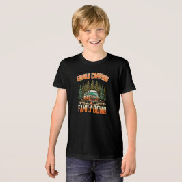 Camping-Anleihe für Familien: Spaß und Abenteuer i Tri-Blend Shirt