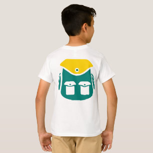 Camping-Backpack Grafik T-Shirt