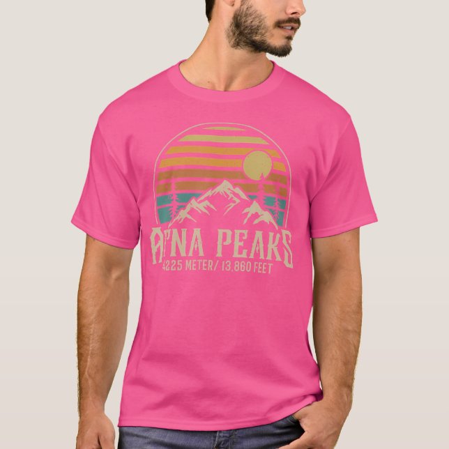 Camping British Colombia Wandern im Freien Berg A T-Shirt (Vorderseite)