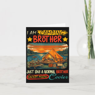 Camping-Bruder-Definition viel cooler Vaters Karte