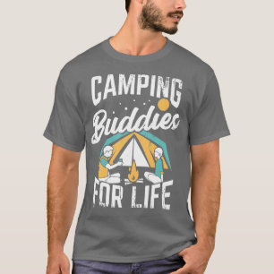 Camping Buddies Friendship Best Friend Gift T-Shirt