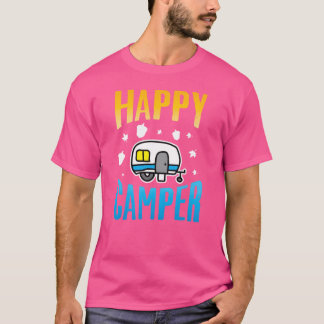 Camping Camp Happy Camper Outr Camp funny T-Shirt
