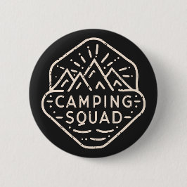 Camping Camp Squad Adventure Buddy Button