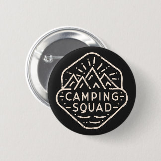 Camping Camp Squad Adventure Buddy Button