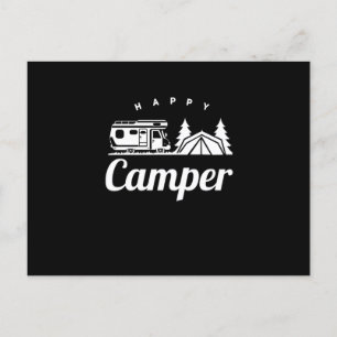 Camping Camp Wandern Naturwald Zelte Postkarte