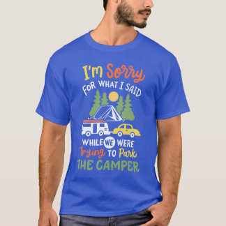 Camping Camper Wohnwagen Familie T-Shirt