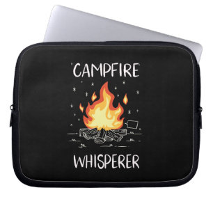 Camping Campfire Laptopschutzhülle