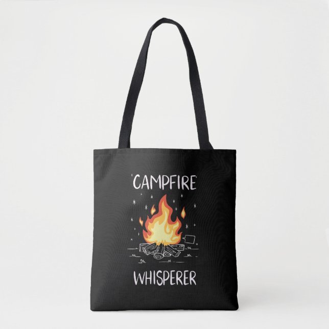 Camping Campfire Tasche (Vorderseite)