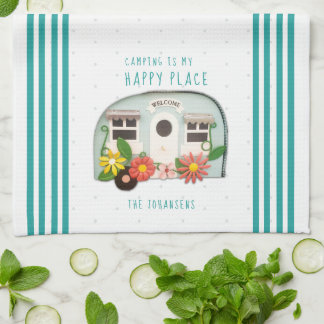 Camping Camping Camping Thé Serviette de cuisine