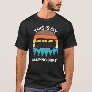Camping Caravan Camping Wandern Rv Camping T-Shirt