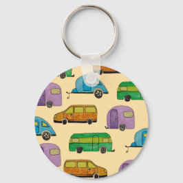 Camping caravans schlüsselanhänger