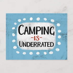Camping : Carte Postale Sous-Évaluée