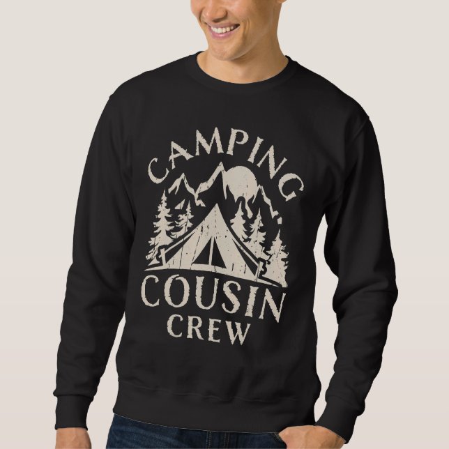 Camping Cousins Crew Family Wiedersehen Road Trip  Sweatshirt (Vorderseite)