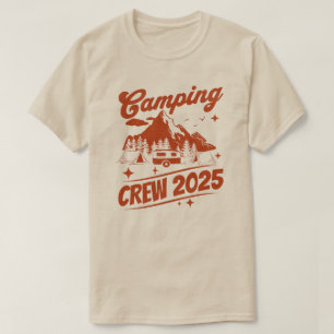 Camping-Crew 2025 Camping-Fan T-Shirt