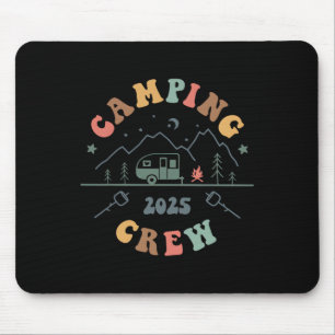 Camping-Crew 2025 Camping-Trip 2025 Passende Crew Mousepad