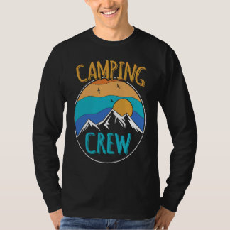 Camping-Crew-Campingtrip-Angehöriger-Camp-Gruppe T-Shirt