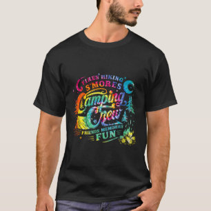 Camping Crew Familie passende Tie Dye Freunde Männ T-Shirt