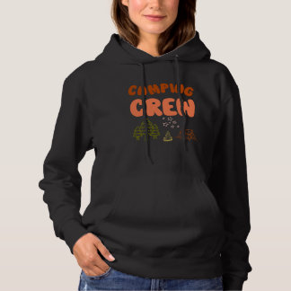 Camping Crew  For Family Camping Trip Retro New Ca Hoodie