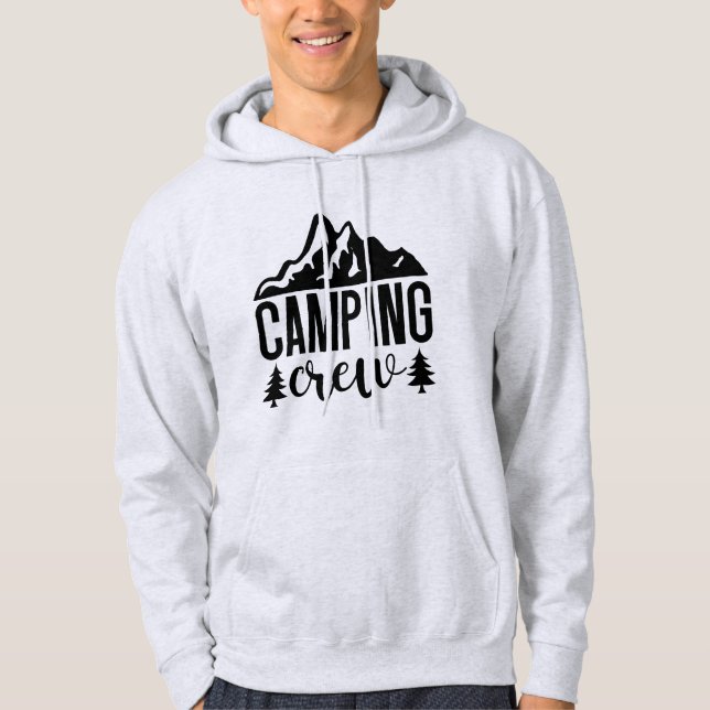 Camping-Crew Hoodie (Vorderseite)