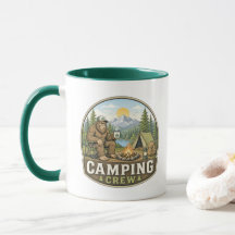 Camping-Crew-Kaffeetasse - Camping-Mannschaft!