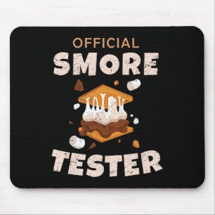 Camping Crew Offizieller Smore Tester Marshmallows Mousepad