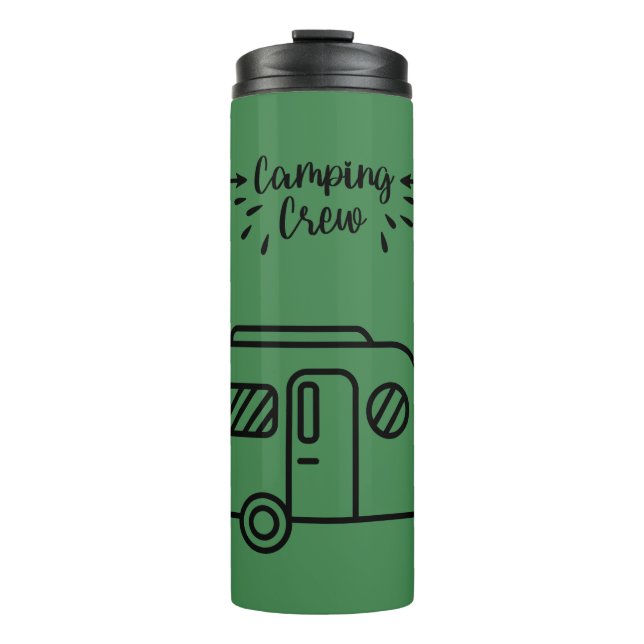 Camping crew thermosbecher (Vorderseite)