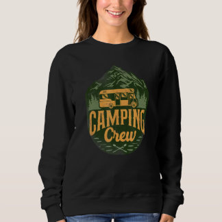 Camping Crew Wohnmobil Campervan Sweatshirt