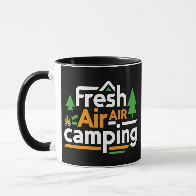 Camping der frischen Luft, Abenteuer Tasse (Links)