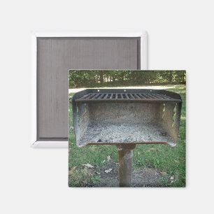 Camping Erinnerungen Campground Grill Magnet