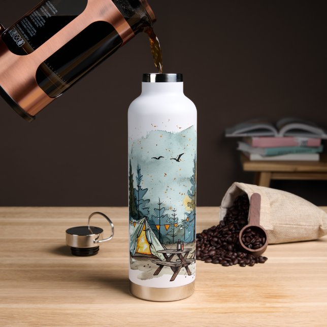 Camping Erlebnisflasche im Freien Trinkflasche (Kaffee)