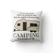 Camping: Es ist eine Lebensart Kissen