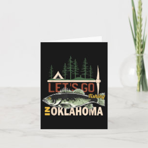 Camping Fischen in Oklahoma - Naturfisch Oklahoma Karte