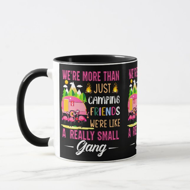 Camping-Freunde sind wie eine kleine Gang Tasse (Links)