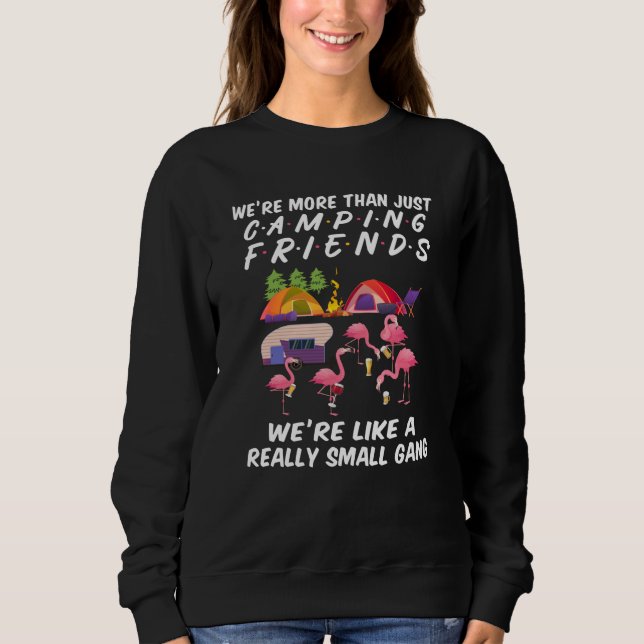 Camping Friends Sweatshirt (Vorderseite)