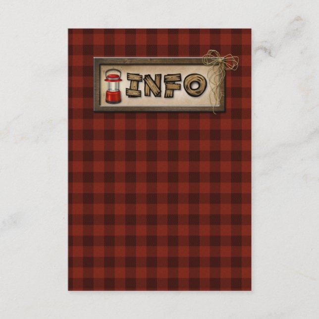 Camping, Glamping, Pêche, Carte de réserve naturel (Devant)