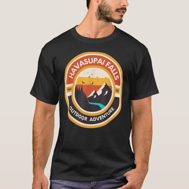Camping Grand Canyon Havasu Falls Arizona Wandern  T-Shirt (Vorderseite)