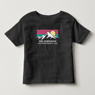 Camping-Gruppe für benutzerdefiniertes Matching Fa Kleinkind T-shirt