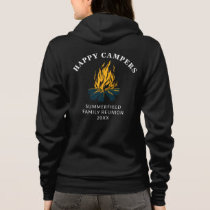 Camping Happy Campers Urlaub Mama Custom Hoodie