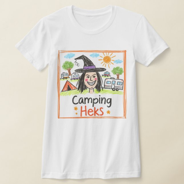 ‚Camping Heks‘ T-Shirt (Ablage )