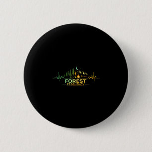 Camping Herzschlag Natur Camper Camp Outdoor Button