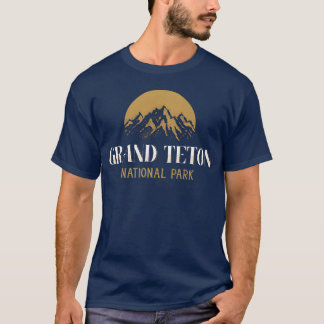 Camping Hiking Outr Grandeton Nationalpark Geschen T-Shirt