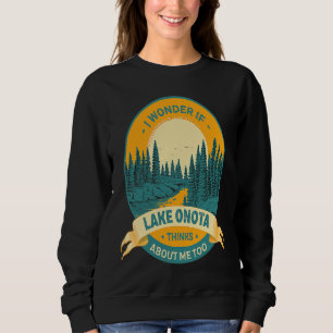 Camping Hochsee-Zauber im Val Piora Sweatshirt