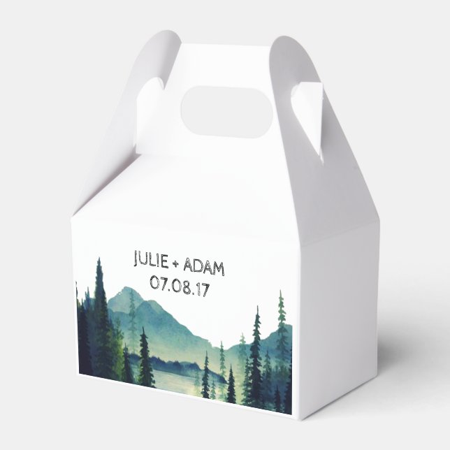 Camping Hochzeit Gastgeschenk Hochzeit Boxen Geschenkschachtel (Vorderseite)