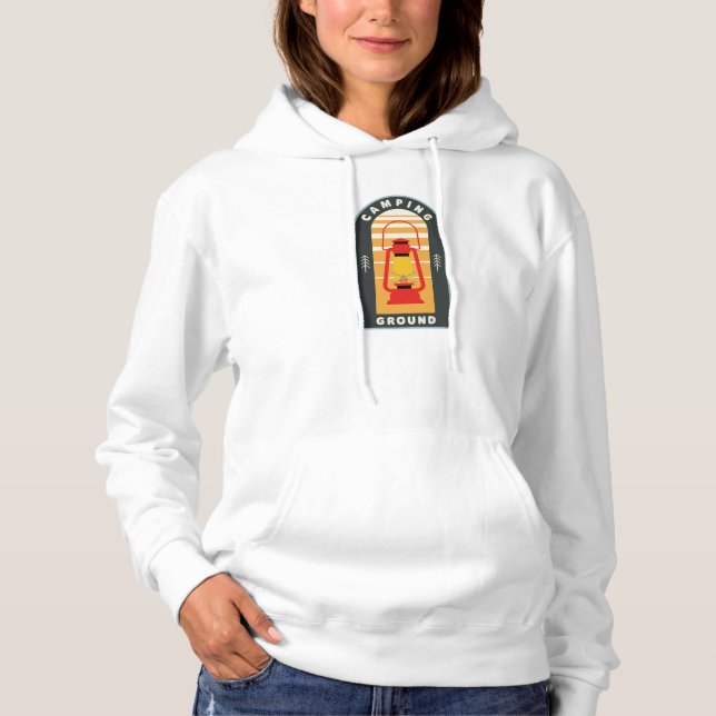 Camping Hoodie (Vorderseite)
