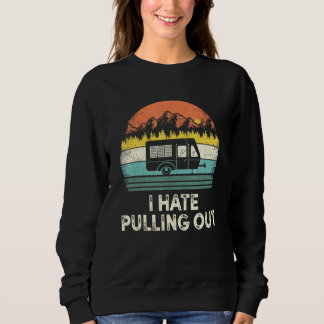 Camping I Hasse Vintage Campingreise Sweatshirt